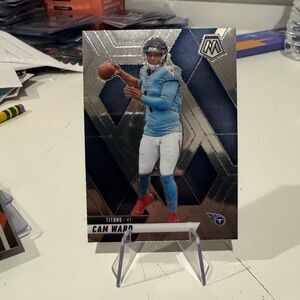 🔥 2025 Cam Ward Panini Mosaic Card. Tennessee Titans